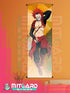 MY HERO ACADEMIA Red Riot / Eijiro Kirishima V2 wall scroll fabric or Adhesive Vinyl poster - Fabric poster WITH plastic pole / 50cm x 150cm